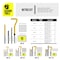 Segomo Tools Metric & Sae 261 Piece Hss Drill Thread Repair Kit & 60 Piece Tap & Die Tool Set Bundle THREAD261-60MMSAE - alternate 2